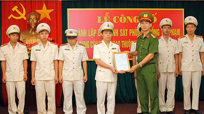 Thành lập đội Cảnh sát phòng, chống tội phạm sử dụng công nghệ cao