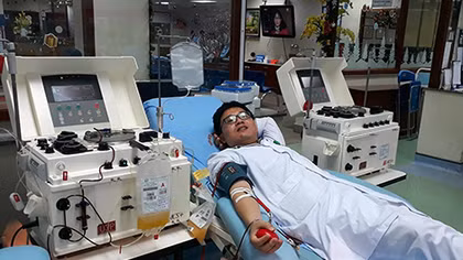 “Ngân hàng máu sống” của các bác sĩ sau Tết