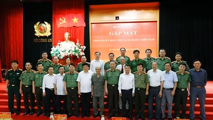 Bộ Công an gặp mặt kỷ niệm 95 năm Ngày Báo chí Cách mạng Việt Nam