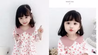 Nhiều cha mẹ bắt các bé gái thành người mẫu nhí để kiếm tiền