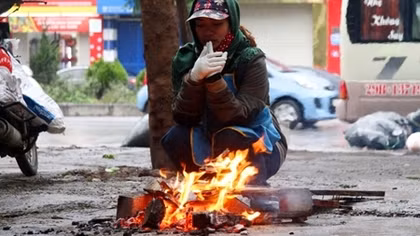 Miền Bắc ngày hanh khô, đêm và sáng rét buốt