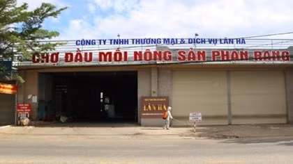 Tạm đóng cửa chợ đầu mối nông sản Phan Rang trong 3 ngày