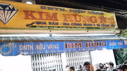 Thủ phạm cướp tiệm vàng ở Bình Định từng sử dụng ma túy