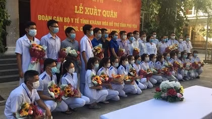 Khánh Hòa xuất quân hỗ trợ Phú Yên phòng, chống dịch COVID 19