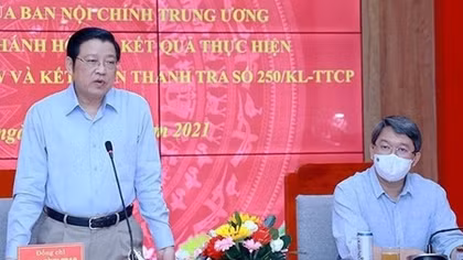 Trưởng Ban Nội chính Trung ương: Tập trung xử lý những sai phạm tại Khánh Hòa