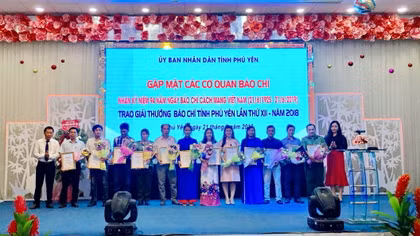 Phóng viên Báo CAND đoạt giải C báo chí tỉnh Phú Yên