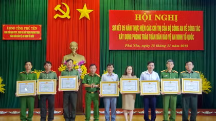 Phú Yên sơ kết 5 năm thực hiện phong trào toàn dân bảo vệ ANTQ