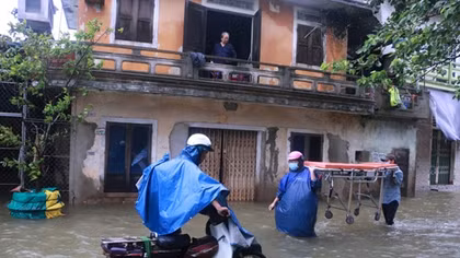 1 người mất tích, 1.000 nhà dân ở Huế bị ngập lụt 