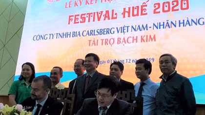 Carlsberg Việt Nam trở thành nhà tài trợ bạch kim cho Festival Huế 2020