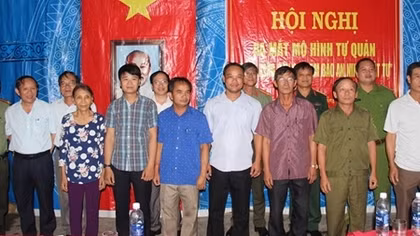 Mô hình “Tiếng kẻng liên gia đảm bảo ANTT” đầu tiên ở Huế