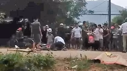 Hai cha con tử vong thương tâm sau vụ tai nạn xe máy