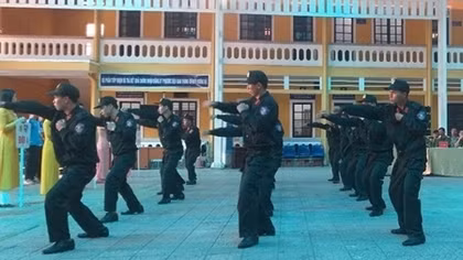 600 đoàn viên Công an tỉnh Thừa Thiên Huế tham gia ngày hội Thanh niên khỏe
