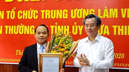 Chuẩn y Đại tá Nguyễn Quốc Đoàn giữ chức Phó Bí tỉnh uỷ Thừa Thiên Huế