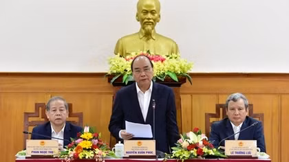 Thủ tướng làm việc với lãnh đạo chủ chốt tỉnh Thừa Thiên Huế