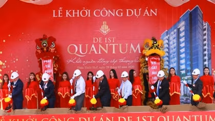 Khởi công dự án căn hộ cao cấp 5 sao đầu tiên tại Huế 
