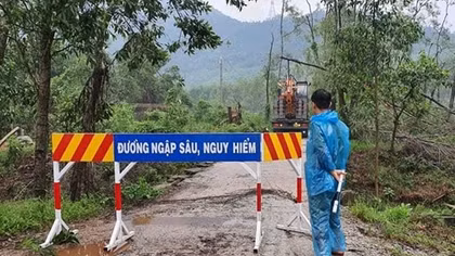 Công nhân nhà máy thủy điện Rào Trăng 4 bị cô lập nhưng vẫn an toàn 