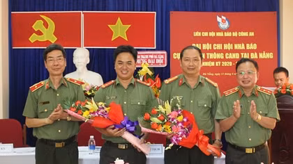 Đại hội Chi hội Nhà báo Cục Truyền thông CAND tại Đà Nẵng nhiệm kỳ 2020-2022