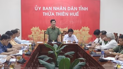 Kiểm tra công tác bảo đảm trật tự ATGT tại Thừa Thiên - Huế