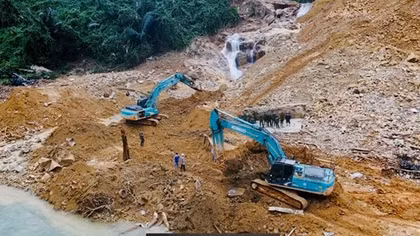 Khu vực thủy điện Rào Trăng 3 nguy cơ mất an toàn rất cao