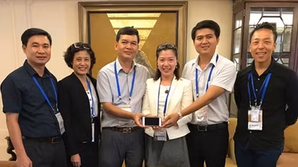 Trao trả tài sản cho nữ đại biểu quốc tế dự hội nghị APEC