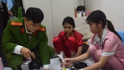 Hotgirl thuê nhà trọ ở cùng nam thanh niên tàng trữ ma túy