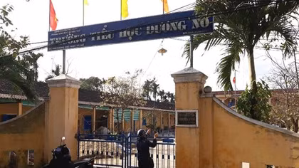 Kỷ luật Ban giám hiệu trường tiểu học vì cho học sinh nghỉ học sau Tết