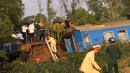 Lấy hộp đen tàu SE2 để phục vụ công tác điều tra