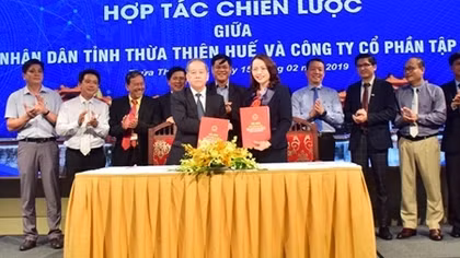 Tỉnh Thừa Thiên – Huế ký kết hợp tác chiến lược với nhiều doanh nghiệp lớn