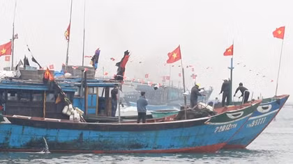 2 ngư dân đi đánh cá trên biển bị mất tích