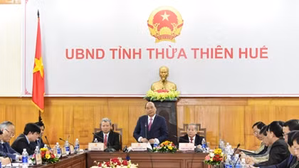 Thủ tướng Nguyễn Xuân Phúc: Thừa Thiên - Huế cần chú trọng phát triển du lịch