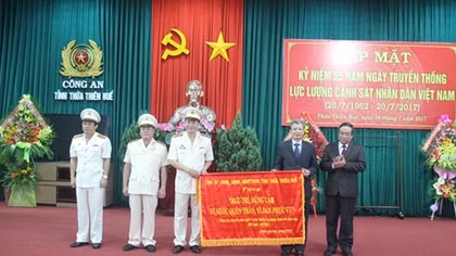 Công an các đơn vị, địa phương kỷ niệm 55 năm Ngày truyền thống lực lượng CSND