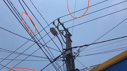 Doanh nghiệp bị phạt 20 triệu đồng do kéo dây thuê bao sai quy định