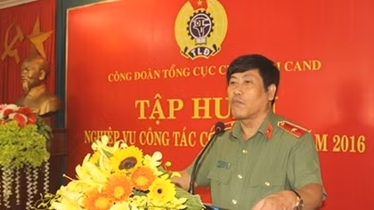 Khai giảng lớp tập huấn nghiệp vụ công tác Công đoàn CAND