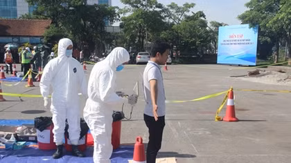 Diễn tập ứng phó sự cố bức xạ và hạt nhân tại Thừa Thiên - Huế