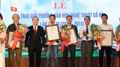 56 tác phẩm, công trình văn học nghệ thuật được trao giải VHNT Cố đô 