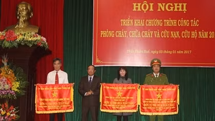 Cảnh sát PCCC Thừa Thiên- Huế triển khai công tác năm 2017