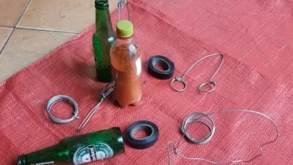 Người dân vây bắt 2 tên trộm chó lúc rạng sáng