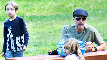 Angelina Jolie ly hôn Brad Pitt vì anh trai?