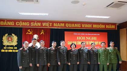 Tổng cục Chính trị CAND sẽ thực hiện giao ban công tác tư tưởng tại cơ sở