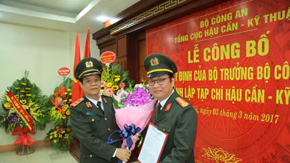 Ra mắt Tạp chí Hậu cần-Kỹ thuật Công an nhân dân