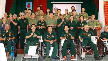 Nghĩa tình ở Trung tâm Điều dưỡng Thương binh Duy Tiên