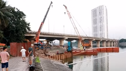 Hà Nội: Chuẩn bị thi công 2 cầu vượt trên hồ Linh Đàm