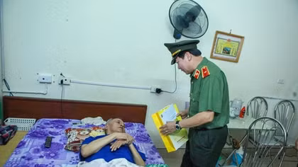 Học viện An ninh nhân dân tri ân các thương binh tại Thuận Thành, Bắc Ninh
