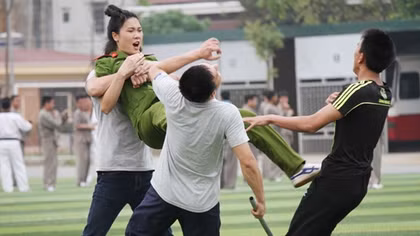 Mãn nhãn với màn trình diễn võ thuật của học viên Cảnh sát vũ trang