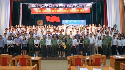 Trao giải cuộc thi clip ‘Học viện An ninh trong trái tim tôi’ 