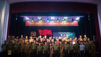 Ấm áp đêm Gala chào Tân sinh viên Học viện an ninh nhân dân