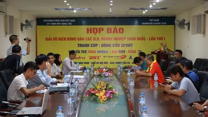 Hơn 600 VĐV tranh tài Giải Vô địch bóng bàn các CLB, DN toàn quốc