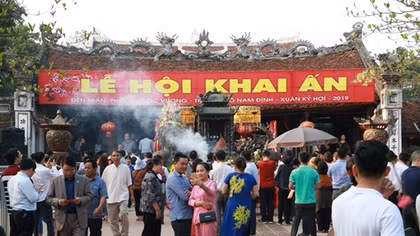 Đền Trần, Nam Định trước giờ khai ấn
