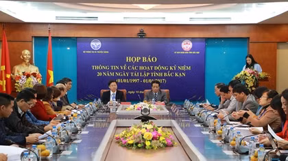 Nhiều hoạt động kỷ niệm 20 năm ngày tái lập tỉnh Bắc Kạn.