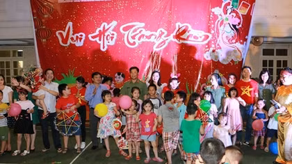 "Vui hội trăng rằm" tại trụ sở 92 Nguyễn Du